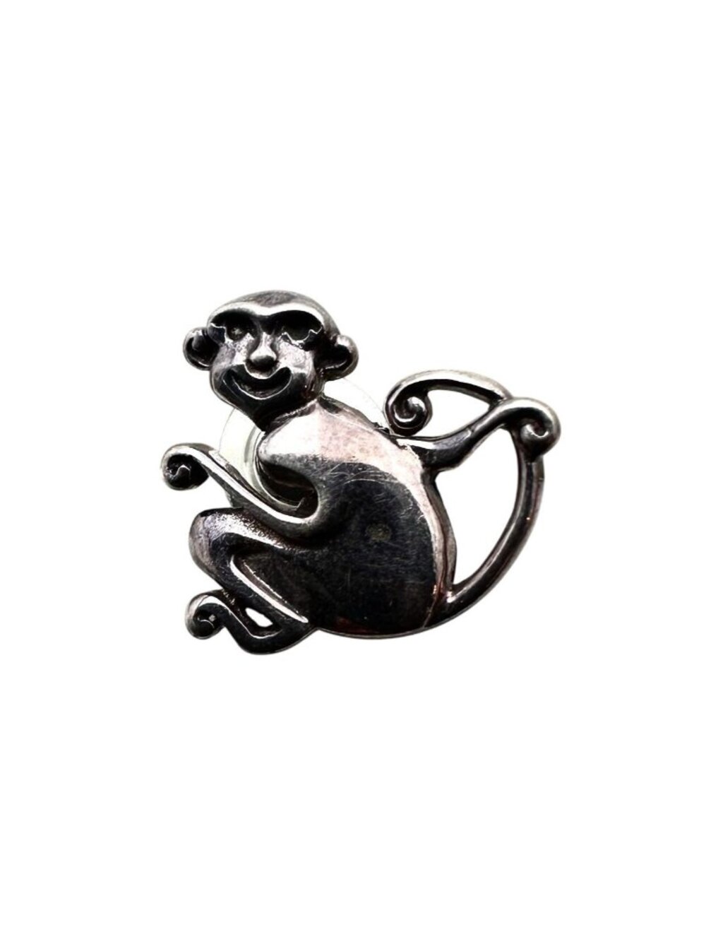 JAI John Hardy Year of the Monkey Pin Tie Tac Sterling Silver 925